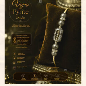 Vajra Pyrite Rakhi