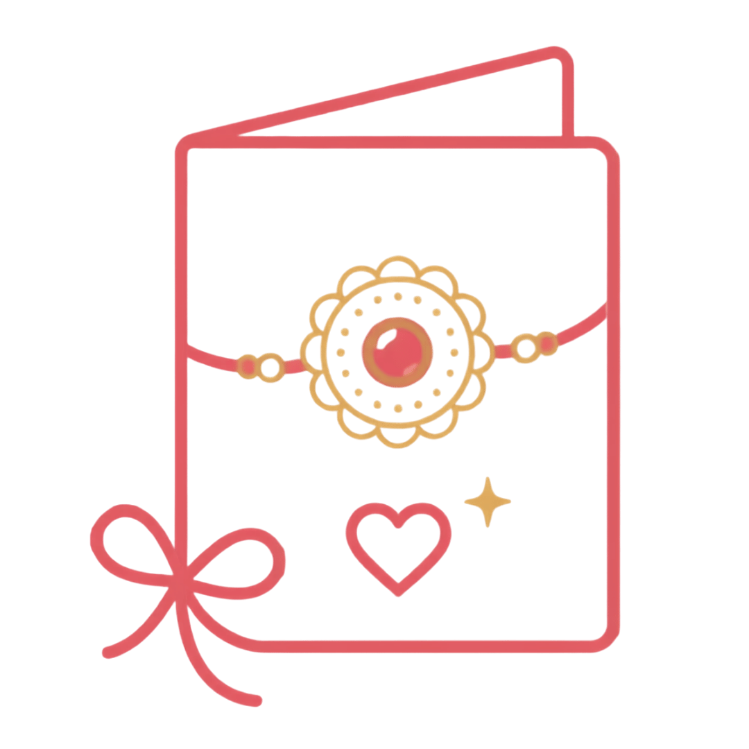 Rakhi Message Card